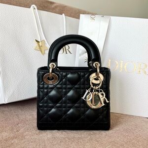 Dior Lady Dior Lambskin Bag Mini